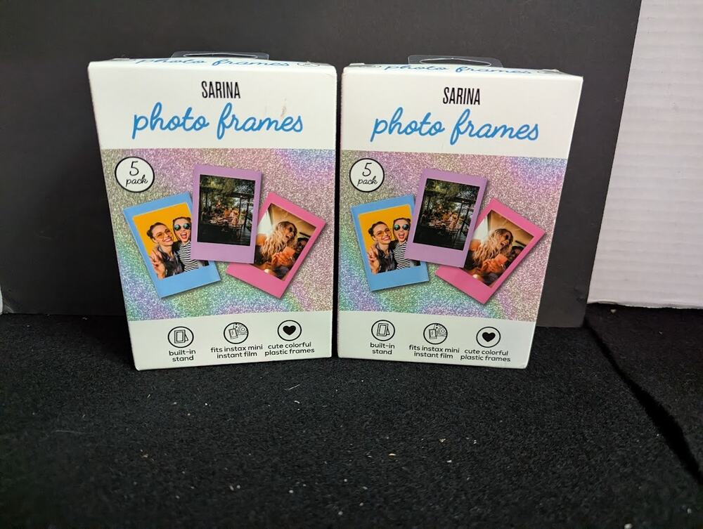 2 Packs Sarina Photo Frames NEW